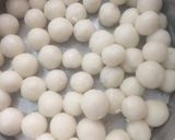 A picture of step 2 of Mani kozukotai (South Indian traditional breakfast dish).