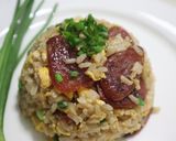 รูปขั้นตอนการทำที่ 4 ของ ข้าวผัดบ้านเฮา_กุนเชียง+หมูยอ