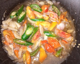 Foto langkah ke 2 dari resep Tumis Sirih Bumi Saus Tiram.