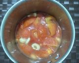 A picture of step 1 of Egg lababdar.