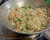 A picture of step 2 of Veg Frankie.