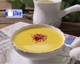 صورة لخطوة 2 من وصفة الكاستر بالزعفران ☃️❄️☃️