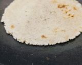 A picture of step 3 of Bajra Pearl millet roti.