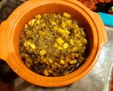 A picture of step 4 of Aloo methi.