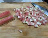 Foto del paso 2 de la receta: Dulce de cáscara de sandía