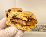 Foto del paso 15 de la receta: Pastel “Cookies” relleno con Nutella. (“Cookies cake” filled with Nutella)