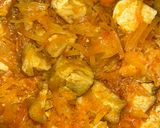 Foto langkah ke 8 dari resep Sayur Lodeh Pepaya Muda dan Tahu.