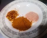 A picture of step 2 of Aloo chany ki khatti meethi chaat.