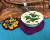 A picture of step 6 of Orange Kheer/ Kheer Komola.