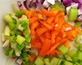 A picture of step 2 of My Sour & Sweet Juicy Salad 😁 #2Flavours.