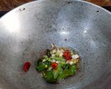 A picture of step 2 of Beetroot Curry or Sabzi.