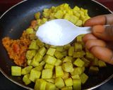 A picture of step 6 of Elephant yam coconut masala fry.