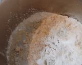 A picture of step 3 of Almond milk, corn,Ragi halwa with jaggery.