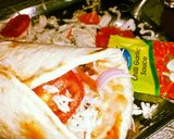 A picture of step 8 of Kabab Roll.