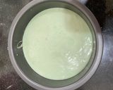 Hình bước làm 4 của món Bánh bông lan hoa đậu biếc
