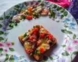 பிரட் பீடஂசா(Street food)(bread pizza recipe in tamil) ரெசிபி ஸ்டேப் 6 புகைப்படம்