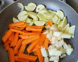 Kínai chilis csirke pirított tésztával 🥡 recept fázis 3 fotója