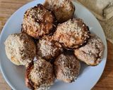 Brokkolis túróval töltött csirke golyók recept fázis 4 fotója