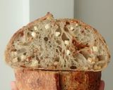 Foto langkah ke 27 dari resep Moringa Wijen Jinten Hitam Chili Flakes Cheese Sourdough Bread (Open Bake Method).
