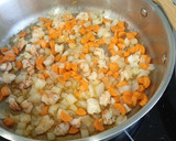 Foto del paso 5 de la receta: Cintas de espirulina con gambas