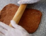 A picture of step 10 of Mini and Cute Cocoa Marble Bread | used two loaf pans.