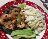 Foto del paso 11 de la receta: Camarones con champiñones