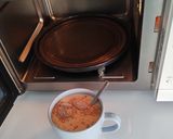 Foto del paso 3 de la receta: Desayuno caliente día 3>Leche con ColaCao>Tostada de jamón cocido>Mandarina y plátano