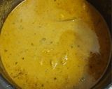 A picture of step 8 of Mutton green qorma.