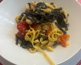 Foto del passaggio 6 della ricetta Tagliatelle con ragù di scorfano e rana pescatrice