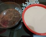 Foto langkah ke 3 dari resep Es Jelly Coklat Susu Murni.
