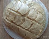 Vajas levelestészta recept fázis 3 fotója