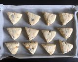A picture of step 7 of Orange & Dark Chocolate Scones.