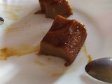 Flan confinado al microondas