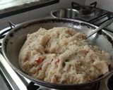 A picture of step 5 of Mix veg Upma.