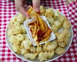 Foto langkah ke 14 dari resep Cumi Goreng Tepung Crispy & Sambal Mangga.