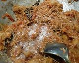A picture of step 5 of Bread tomato upma.