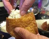 Inarizushi (sushi rice in seasoned Aburaage)