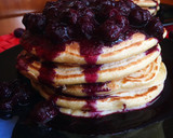 Foto del paso 5 de la receta: Tortitas de requesón con arándanos