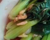 Pakcoy bawang putih with tahu kriuk langkah memasak 5 foto