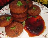 सोया टिक्की प्रोटीन रिच स्टार्टर रेसिपी चरण 7 फोटो