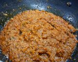 A picture of step 5 of Dhaba Style Soya Keema Masala.