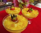 A picture of step 12 of Orange custard rice kheer.
