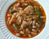 Foto del paso 20 de la receta: Alubias blancas con tomates y repollo, todo orgánico