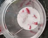 A picture of step 1 of Watermelon milkshake.