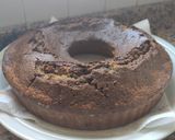Foto del passaggio 4 della ricetta Ciambellone allo yogurt di fragole, gocce di cioccolato ❤️