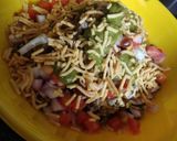 A picture of step 9 of Masala Moong Dahi Chat.
