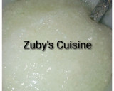A picture of step 6 of Tapioca pudding.