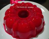 Foto langkah ke 3 dari resep Puding Buah Naga.
