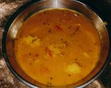 A picture of step 5 of Rasam Vada.