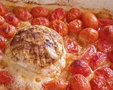 Foto del paso 5 de la receta: Pasta con tomates Cherry horneados con queso camembert